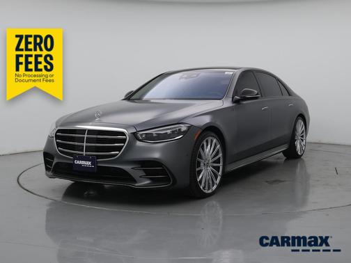 Gray 2023 Mercedes-Benz S-Class