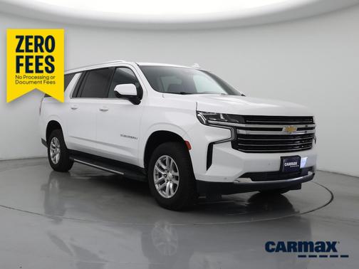 White 2023 Chevrolet Suburban LT