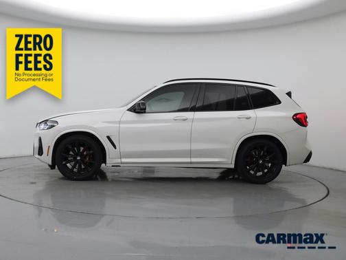 White 2022 BMW X3 M40I