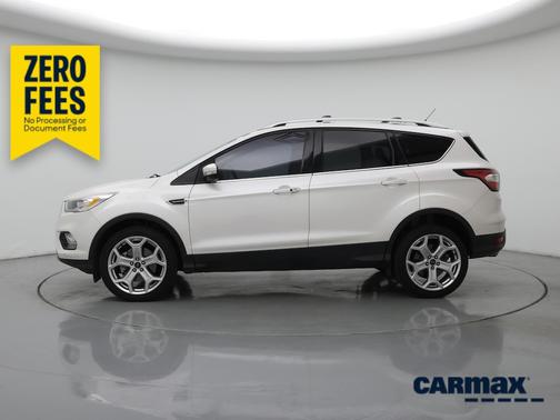 White 2017 Ford Escape Titanium
