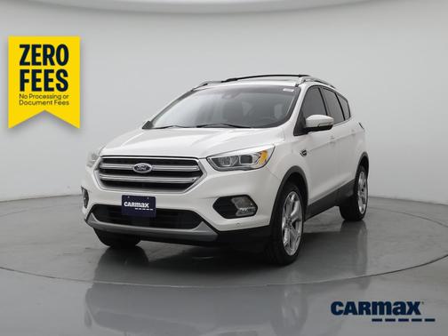 White 2017 Ford Escape Titanium