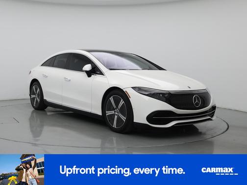 White 2022 Mercedes-Benz EQS 450+
