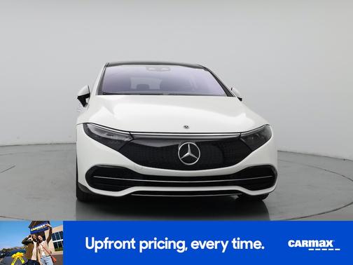 White 2022 Mercedes-Benz EQS 450+