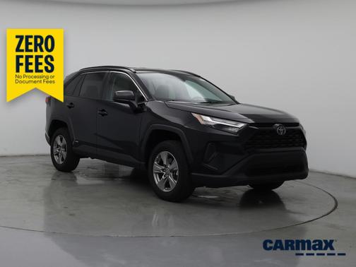 Black 2024 Toyota RAV4 Hybrid LE
