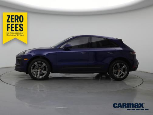 Blue 2023 Porsche Macan