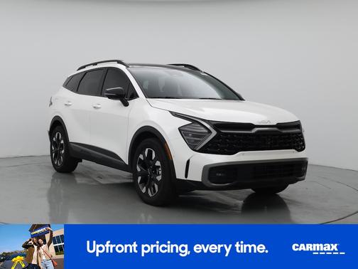 White 2024 Kia Sportage Plug-In Hybrid X-Line Prestige