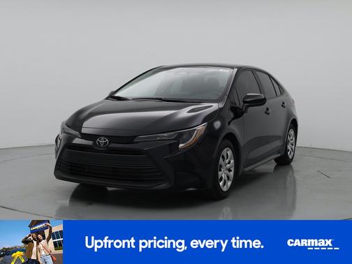 Black 2025 Toyota Corolla LE
