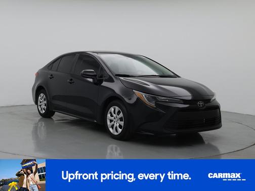 Black 2025 Toyota Corolla LE