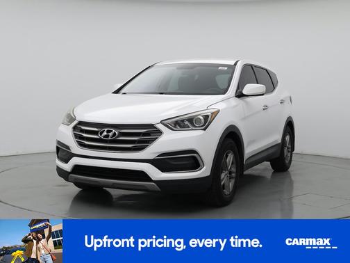 White 2017 Hyundai Santa Fe Sport