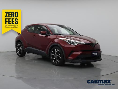 Red 2018 Toyota C-HR XLE
