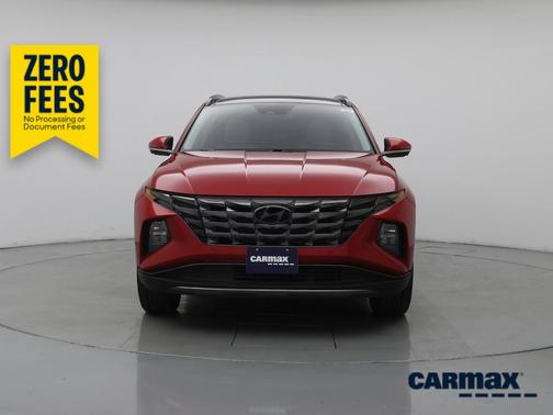 Red 2022 Hyundai TUCSON Limited
