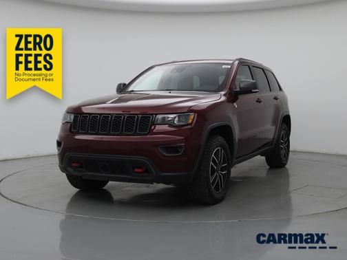 Burgundy 2020 Jeep Grand Cherokee Trailhawk