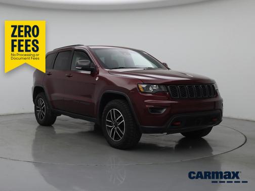 Burgundy 2020 Jeep Grand Cherokee Trailhawk