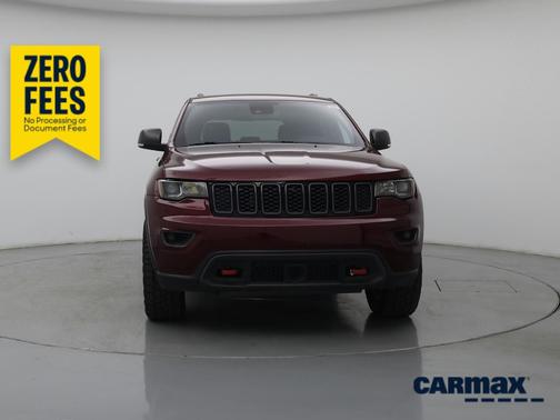 Burgundy 2020 Jeep Grand Cherokee Trailhawk