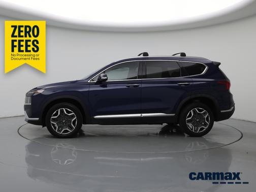 Blue 2022 Hyundai SANTA FE Limited