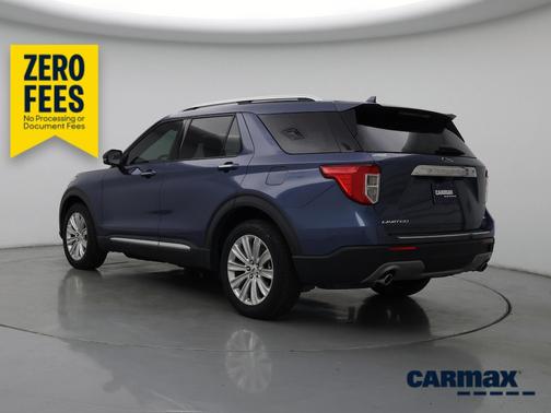 Blue 2020 Ford Explorer Limited