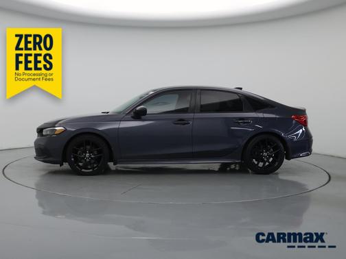 Gray 2022 Honda Civic Sport