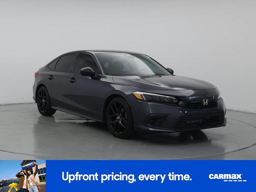 Gray 2022 Honda Civic Sport
