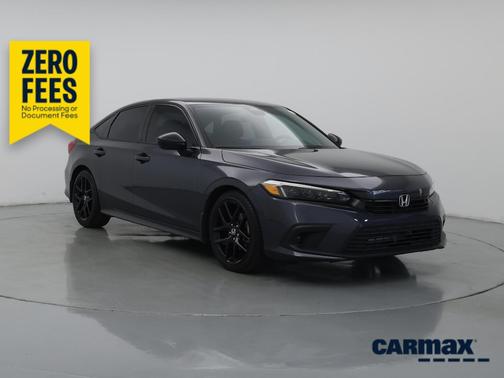 Gray 2022 Honda Civic Sport