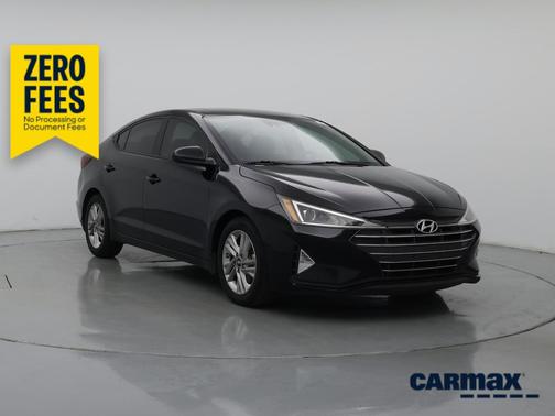 Black 2020 Hyundai ELANTRA Value Edition