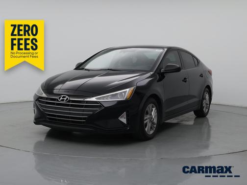 Black 2020 Hyundai ELANTRA Value Edition