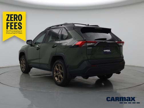 Green 2024 Toyota RAV4 Hybrid Woodland Edition