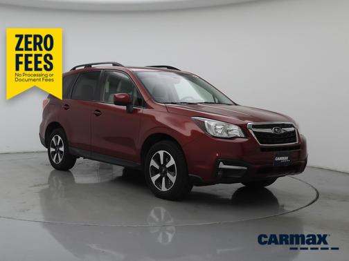 Red 2017 Subaru Forester 2.5I Premium