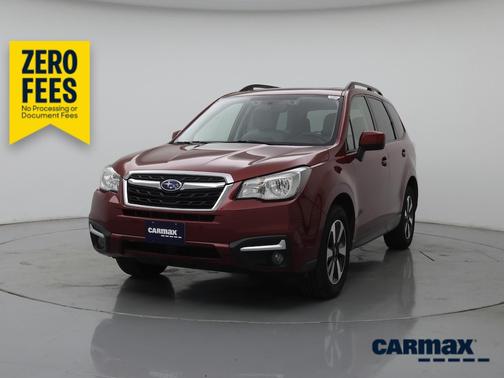 Red 2017 Subaru Forester 2.5I Premium