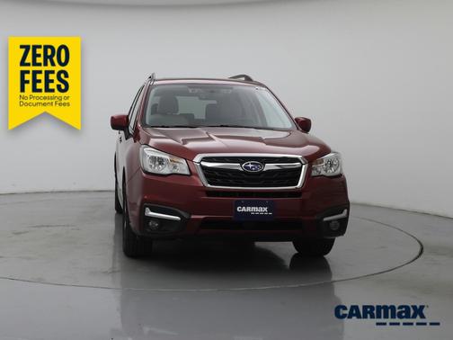 Red 2017 Subaru Forester 2.5I Premium