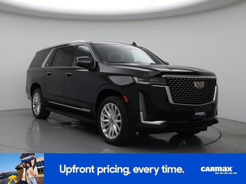 Black 2021 Cadillac Escalade ESV Luxury