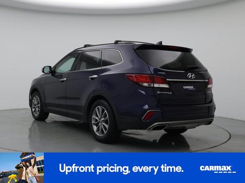 Blue 2017 Hyundai SANTA FE Limited