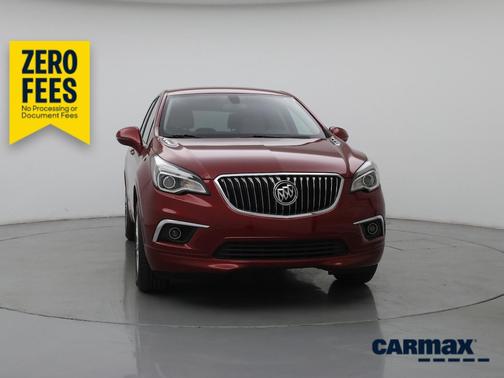 Red 2017 Buick Envision Preferred