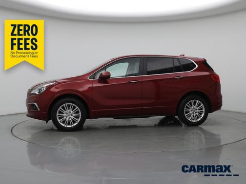 Red 2017 Buick Envision Preferred
