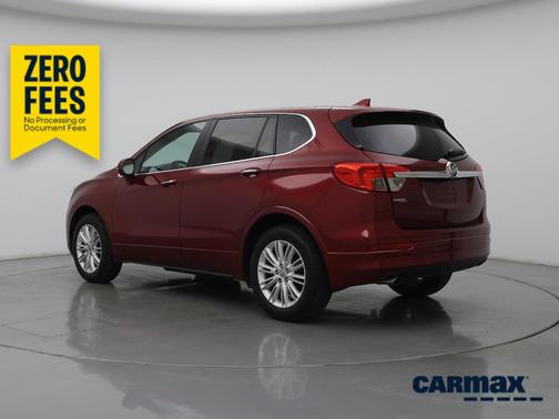 Red 2017 Buick Envision Preferred