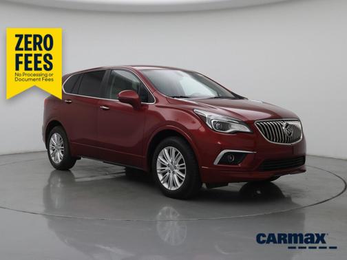 Red 2017 Buick Envision Preferred