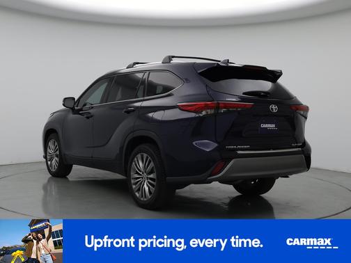 Blue 2021 Toyota Highlander Platinum