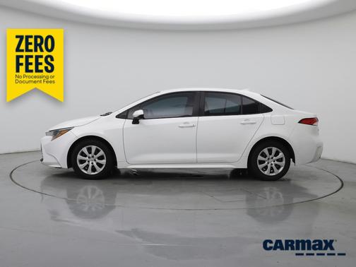 White 2024 Toyota Corolla LE