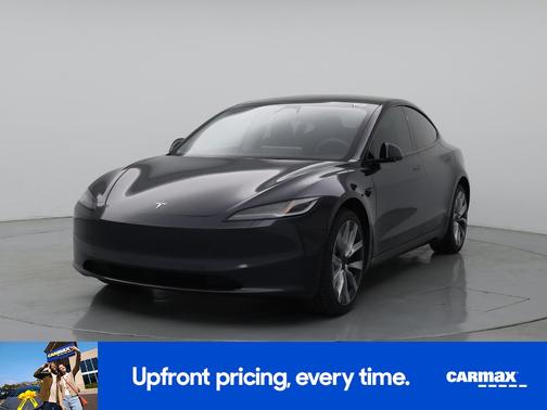 Gray 2025 Tesla Model 3 Long Range
