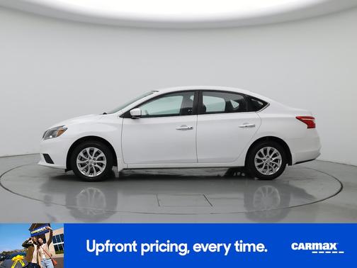 White 2019 Nissan Sentra SV