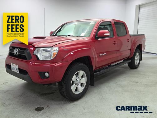 Red 2015 Toyota Tacoma
