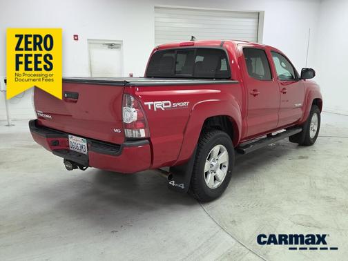 Red 2015 Toyota Tacoma