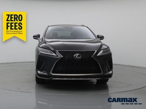 Black 2022 Lexus RX 350 F-SPORT Handling
