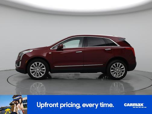 Red 2017 Cadillac XT5 Platinum