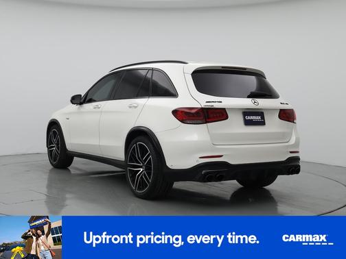 White 2020 Mercedes-Benz AMG GLC 43