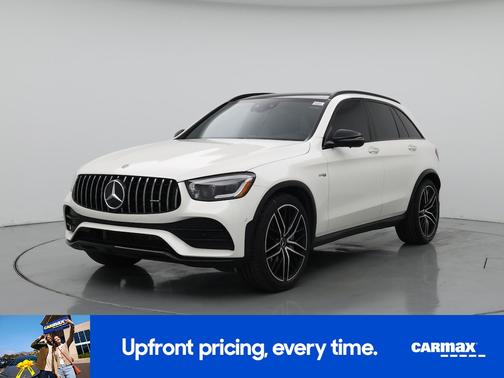 White 2020 Mercedes-Benz AMG GLC 43
