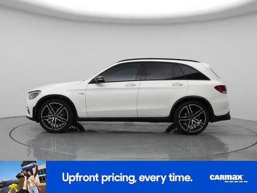 White 2020 Mercedes-Benz AMG GLC 43
