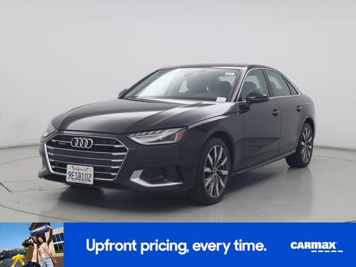 Black 2023 Audi A4 Premium