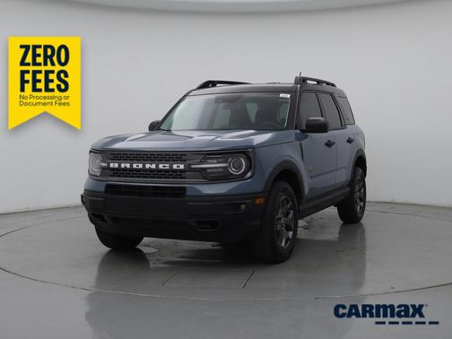 Blue 2022 Ford Bronco Sport Badlands