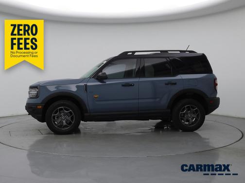 Blue 2022 Ford Bronco Sport Badlands