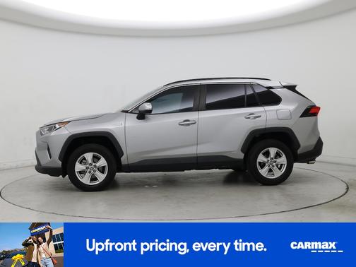 Silver 2021 Toyota RAV4 Hybrid XLE